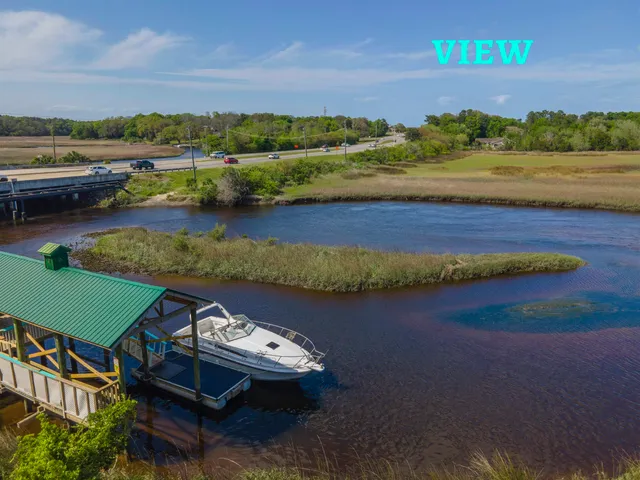 a view of lake and mountain