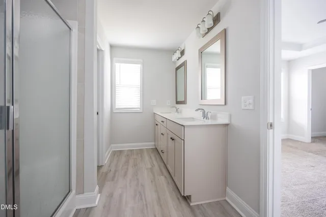 a view of a bathroom with a sink and a toilet