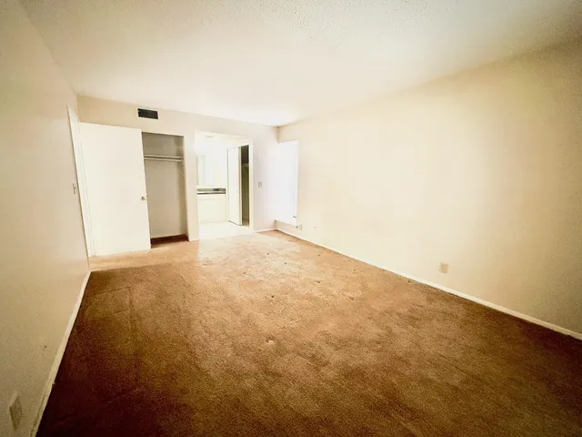 a view of empty room