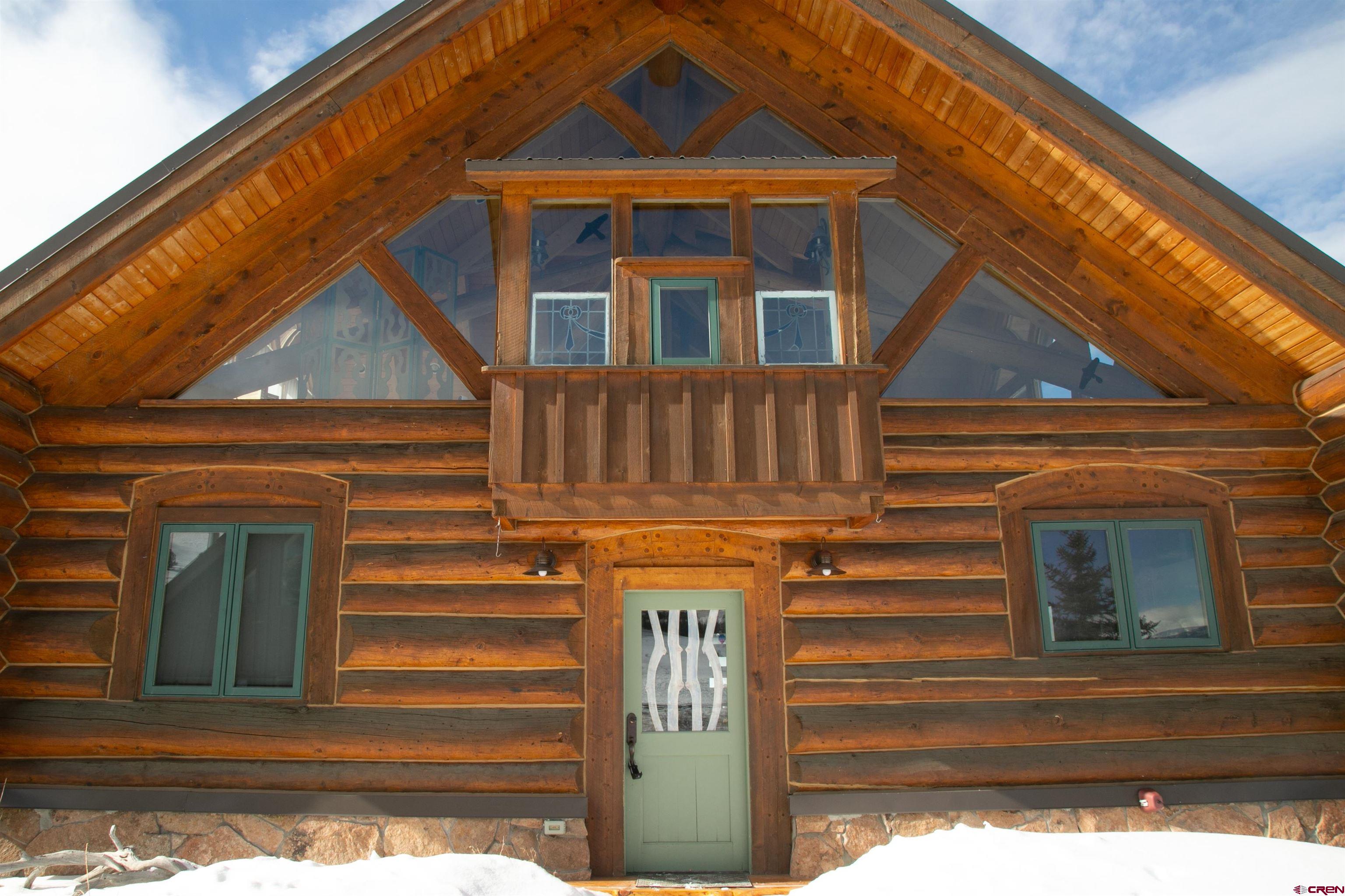 2250 Middle Creek Road Creede, CO 81130 - Photo 3 of 35 a front view of a house with a yard