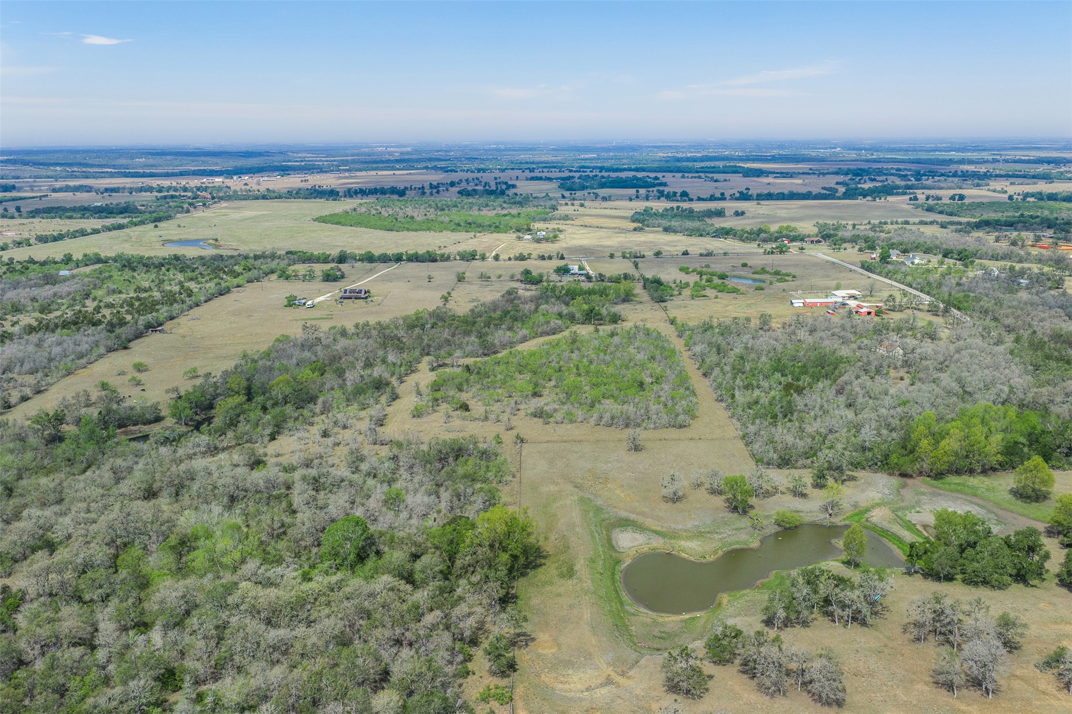 763 Upper Elgin River Road Elgin, TX 78621 - Photo 26 of 40 Overview of rural landscape with a nearby body of water