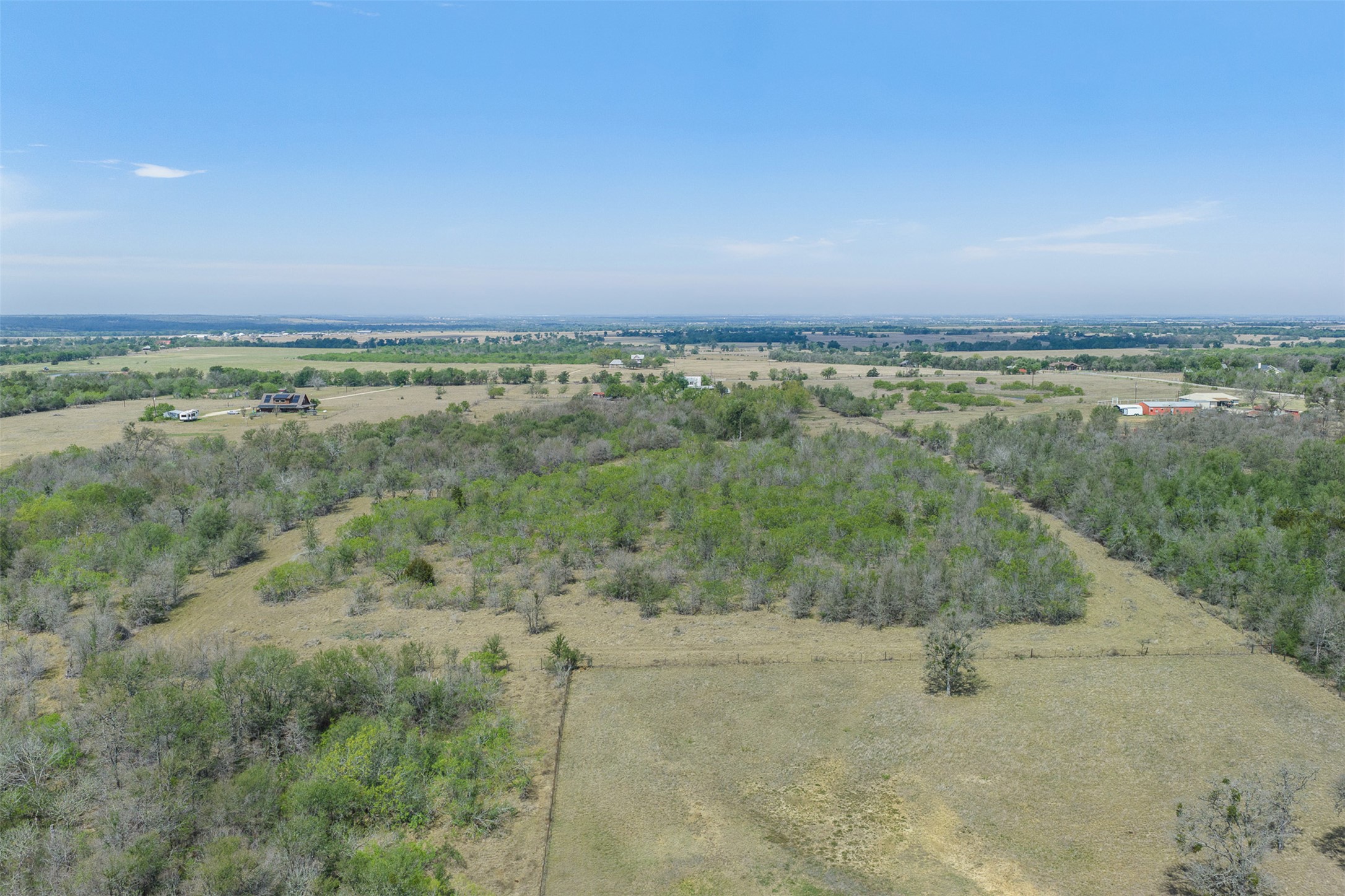 763 Upper Elgin River Road Elgin, TX 78621 - Photo 37 of 40 Aerial view of sparsely populated area