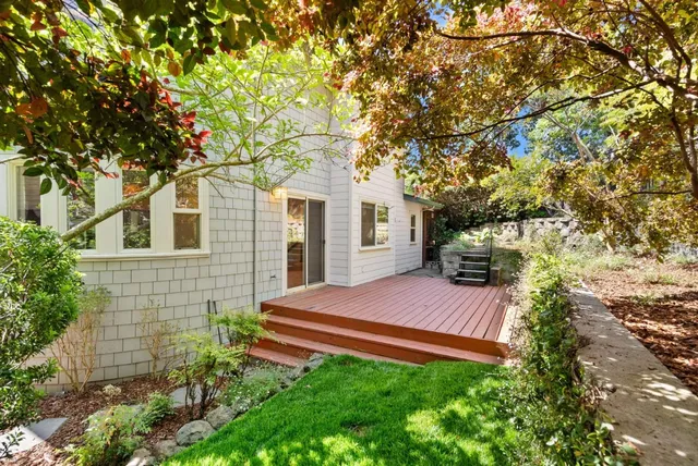 a view of outdoor space and yard