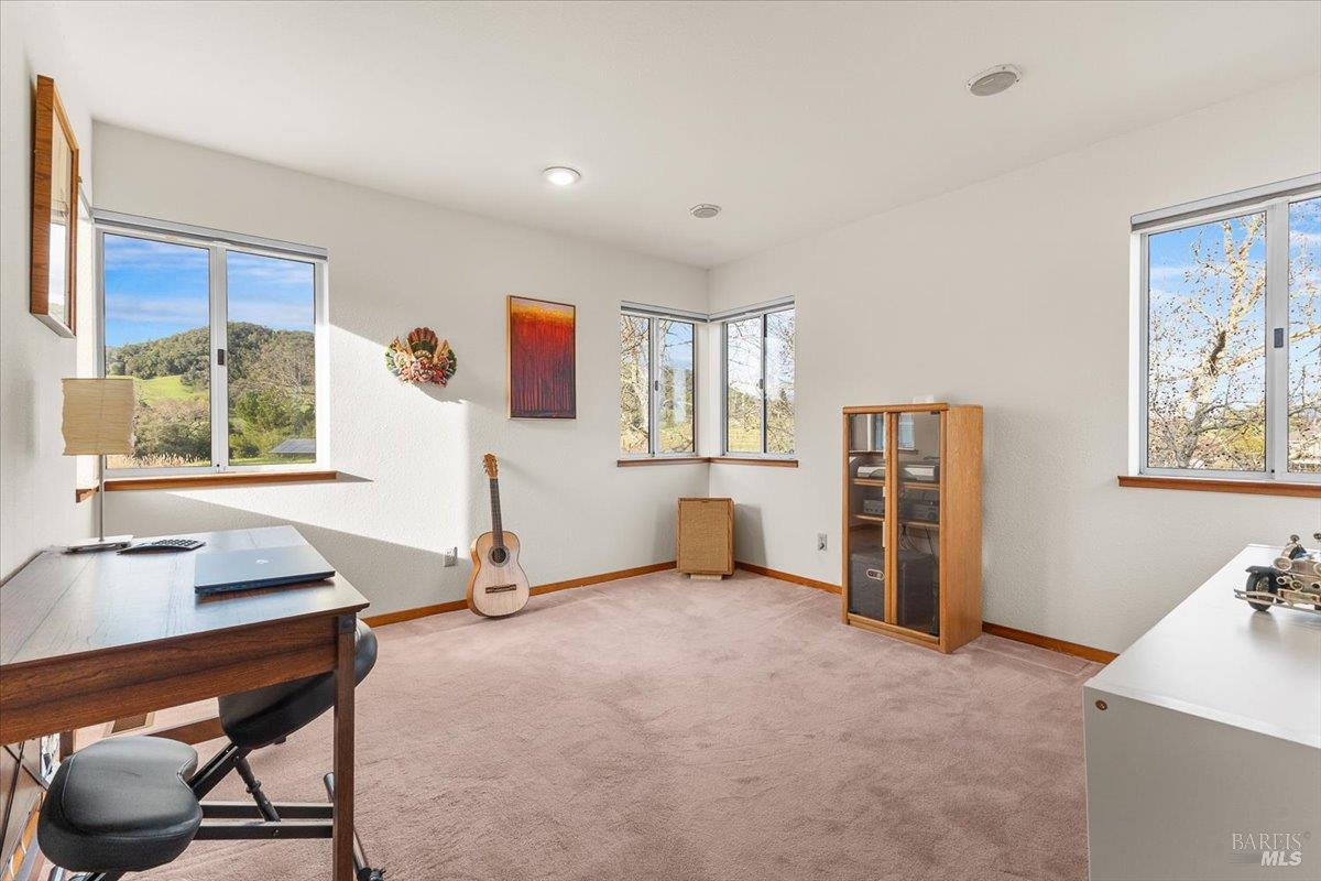 910-920 Lytton Springs Road Healdsburg, CA 95448 - Photo 19 of 59 Office/Library/Writing Room in the primary wing