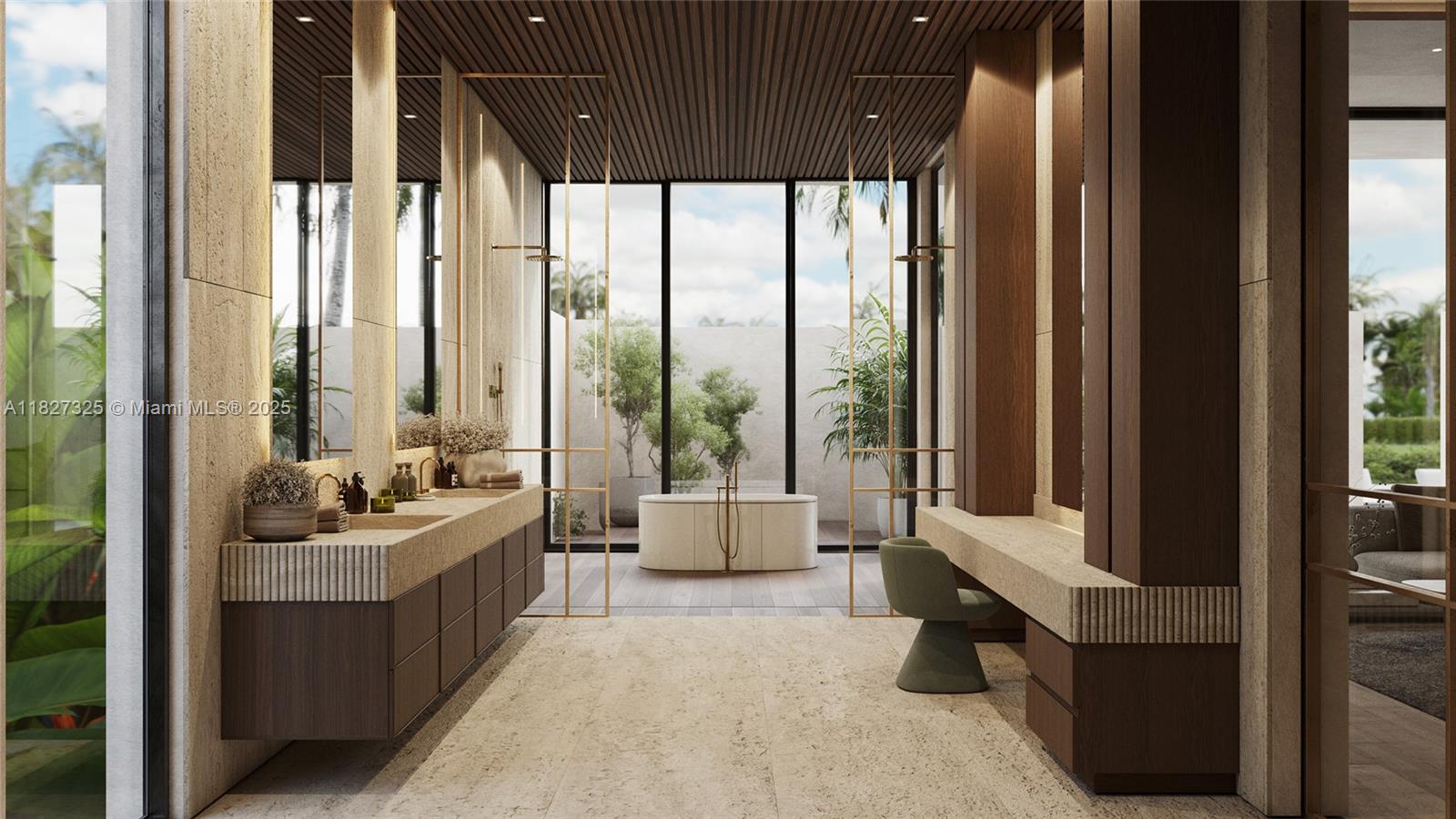 16825 Berkshire Court Southwest Ranches, FL 33331 - Photo 16 of 32 a living room with furniture and a large window