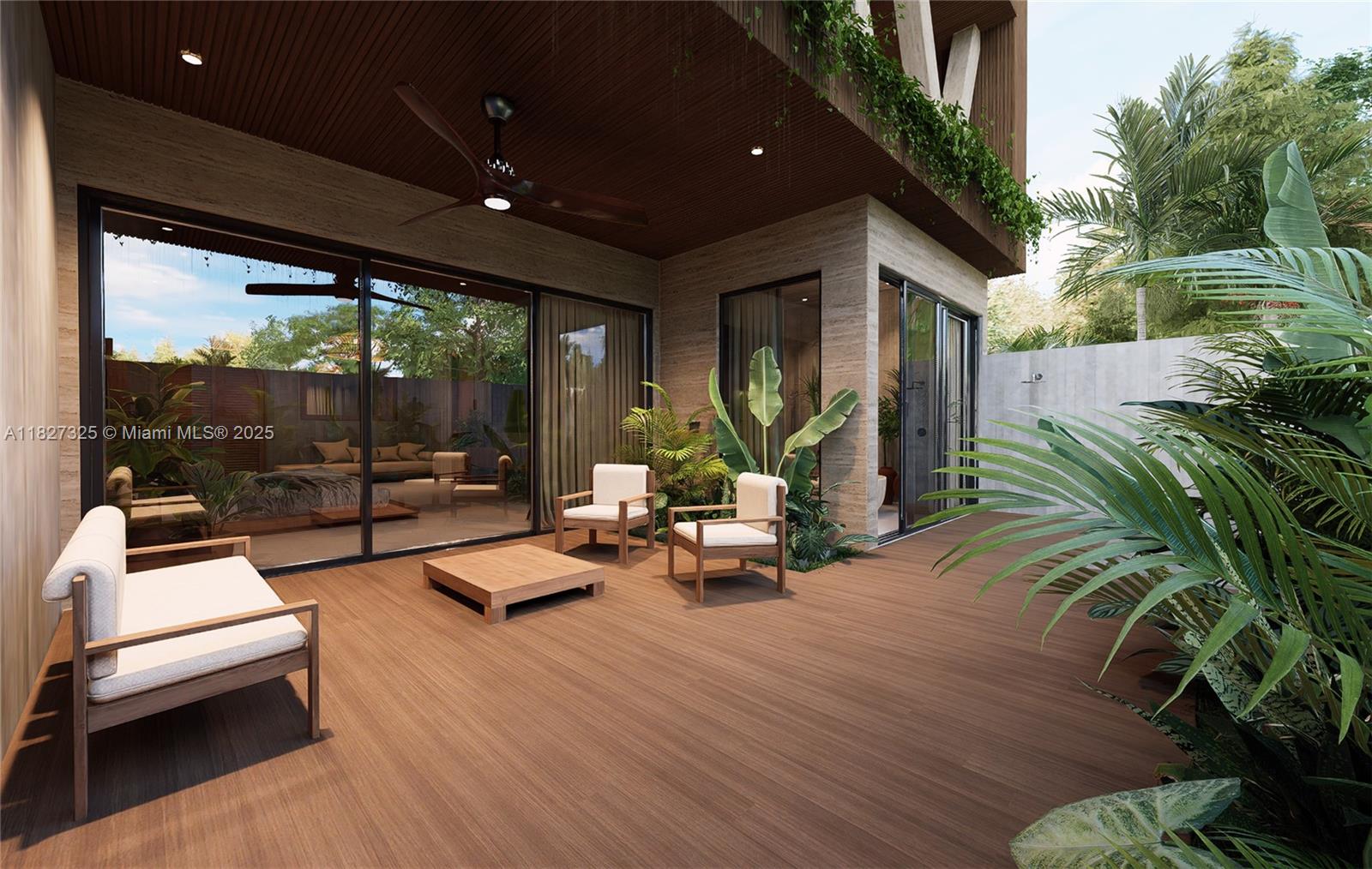 16825 Berkshire Court Southwest Ranches, FL 33331 - Photo 18 of 32 a building outdoor space with patio furniture and potted plants