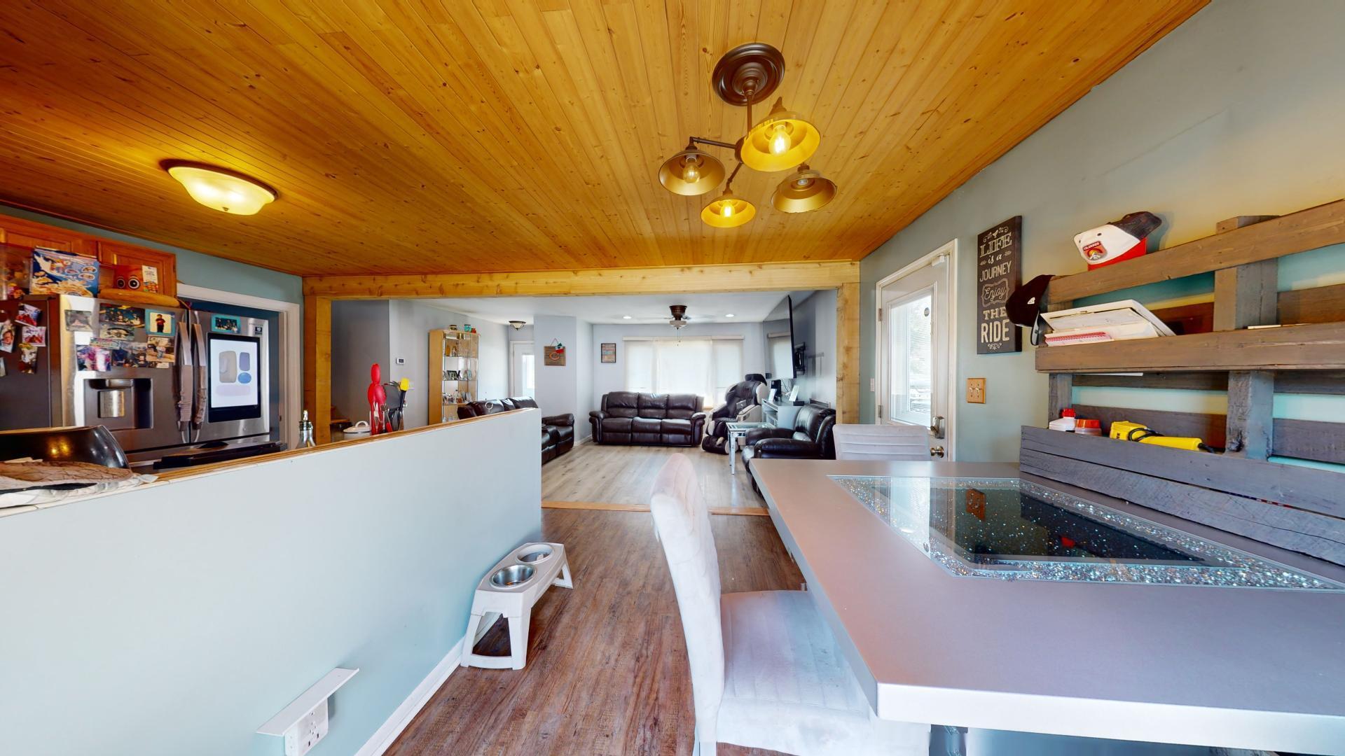327 South 18th Street Chesterton, IN 46304 - Photo 9 of 29 a living room with furniture and a flat screen tv