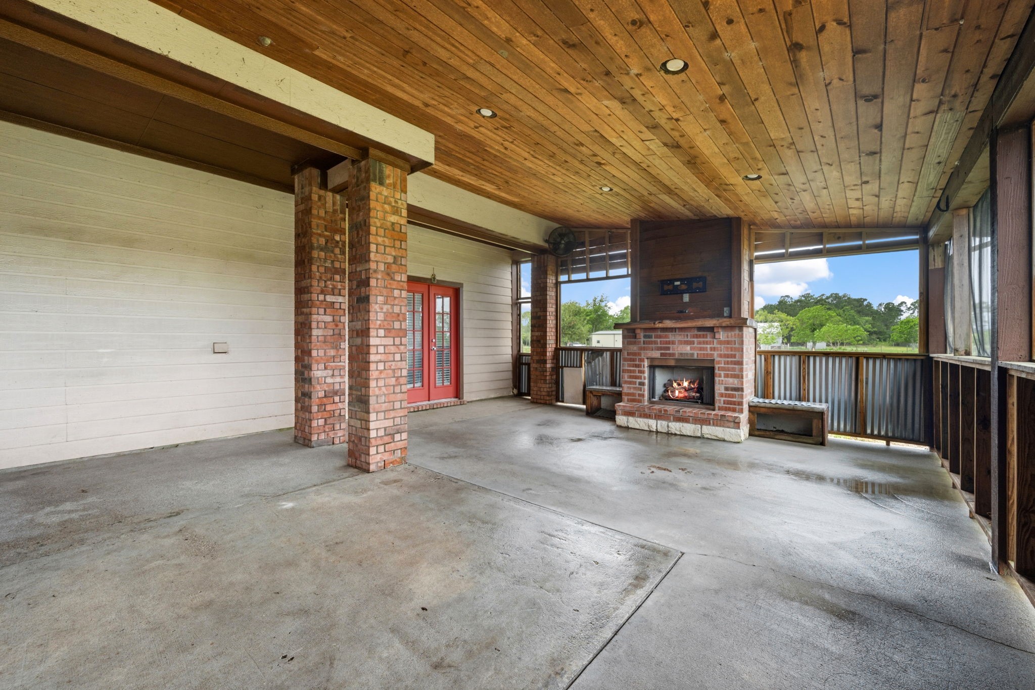 1405 Big Hill Road Winnie, TX 77665 - Photo 39 of 43 a view of a porch