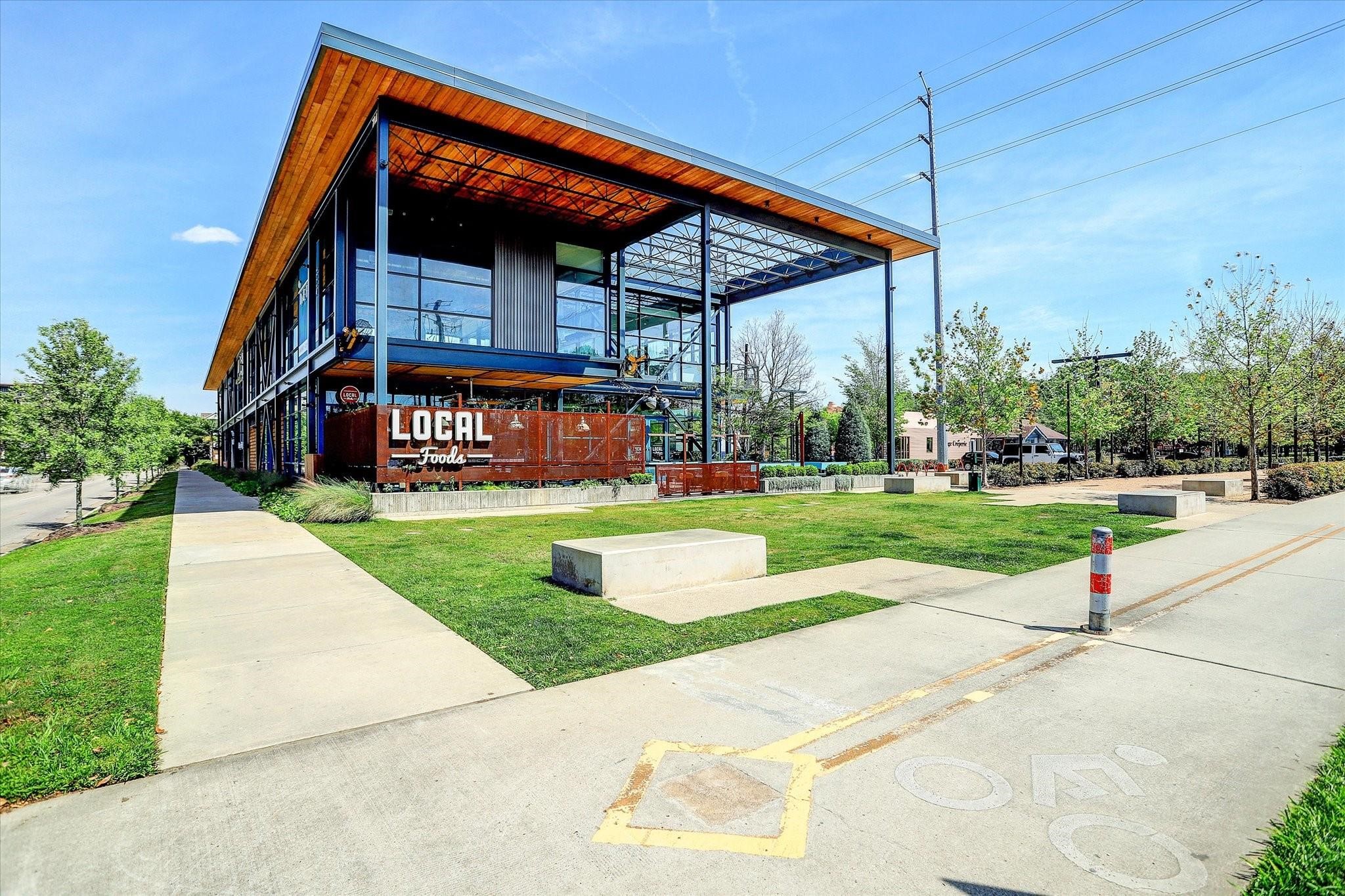 603 Link Road, Unit F Houston, TX 77009 - Photo 29 of 37 Heights Mercantile brings together popular dining, shopping and outdoor spaces along the Heights Hike and Bike Trail, including Local Foods. The mix of neighborhood restaurants, retail and trail access captures the walkable, connected lifestyle that defines The Heights.