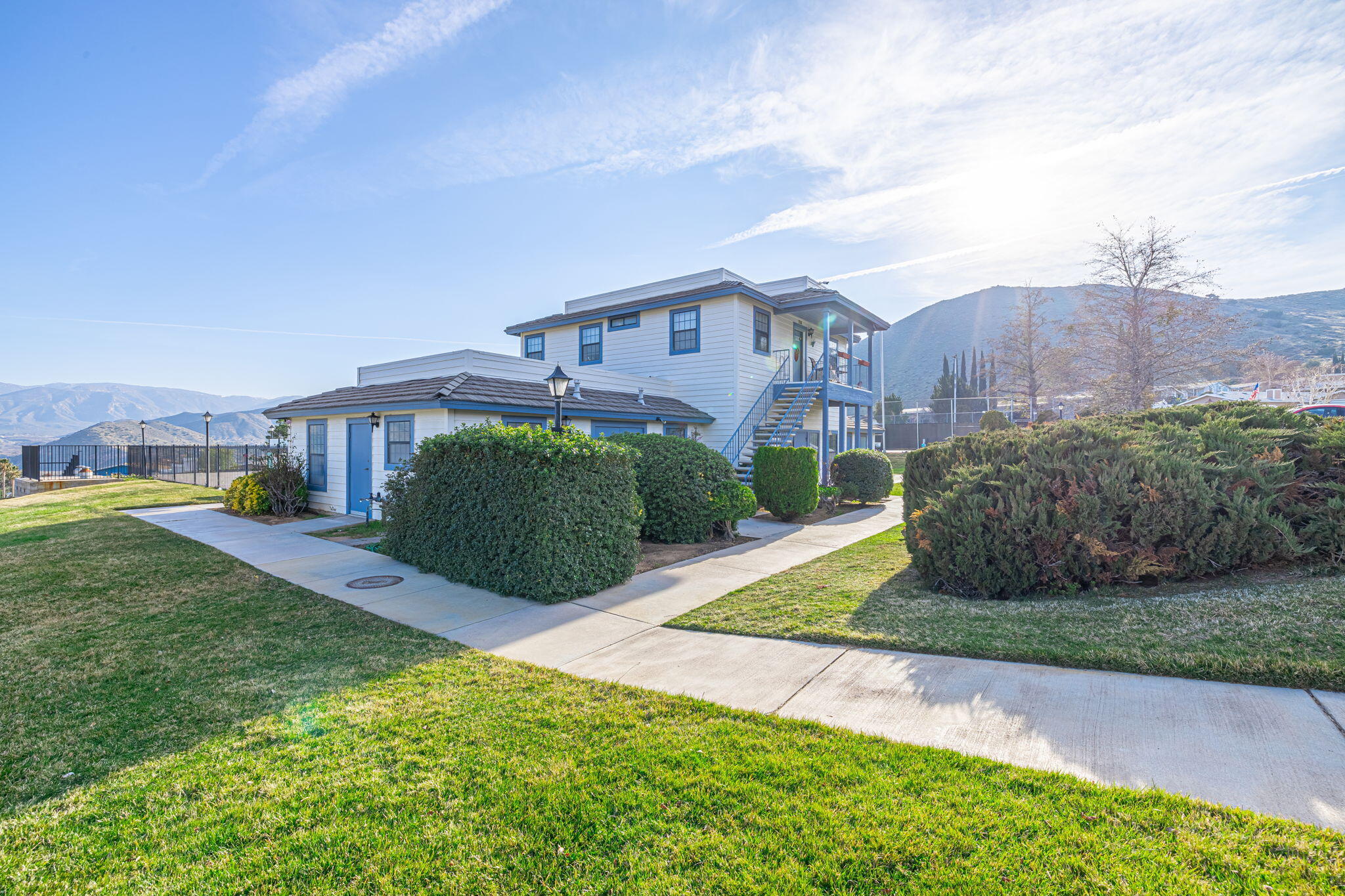 33105 Santiago Road Acton, CA 93510 - Photo 72 of 73 a front view of a house with a yard