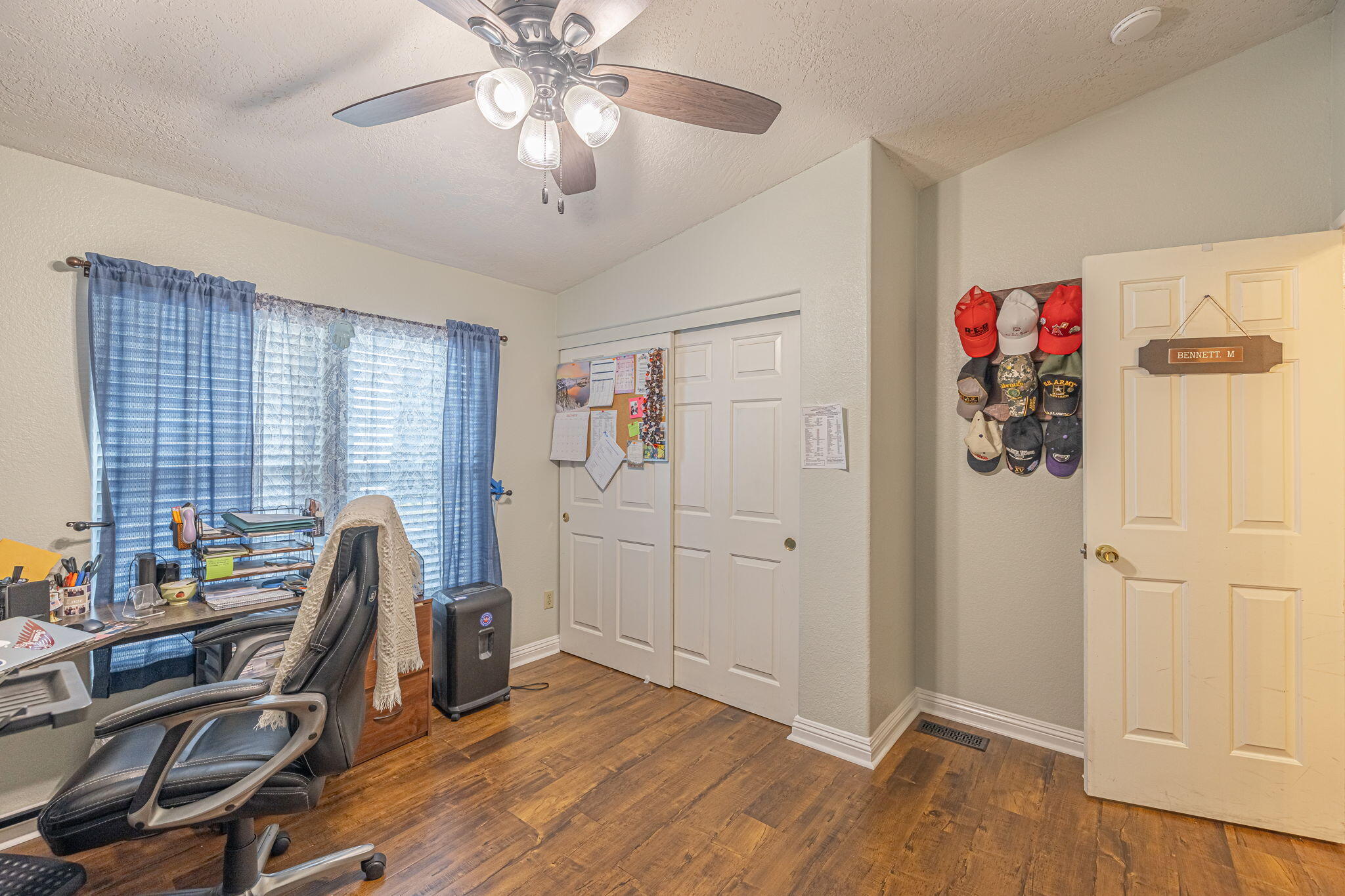 33105 Santiago Road Acton, CA 93510 - Photo 10 of 73 a view of a workspace with furniture and a window