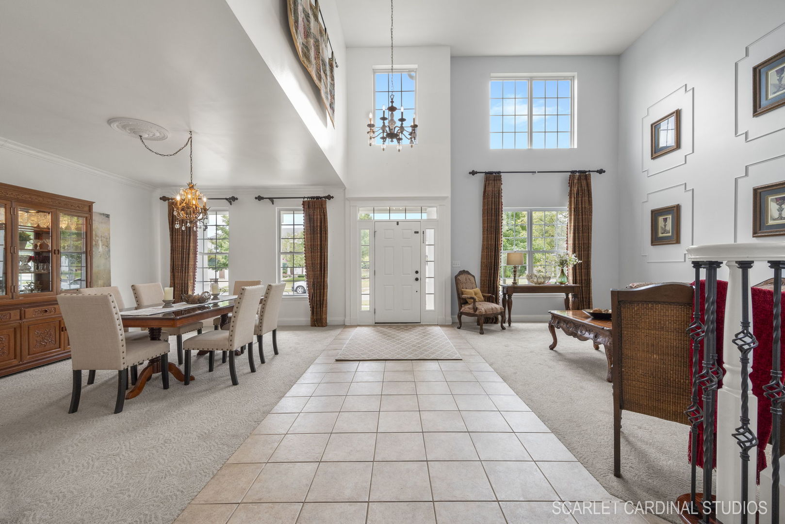 312 Veronica Circle Bartlett, IL 60103 - Photo 3 of 45 a view of a dining room with furniture window and outside view