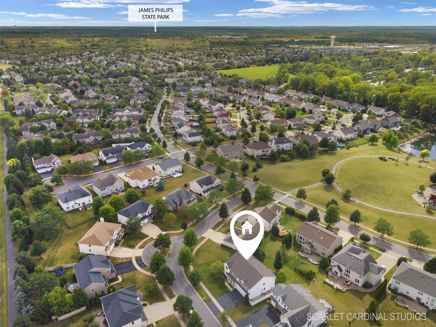 312 Veronica Circle Bartlett, IL 60103 - Photo 45 of 45 a view of a city with ocean