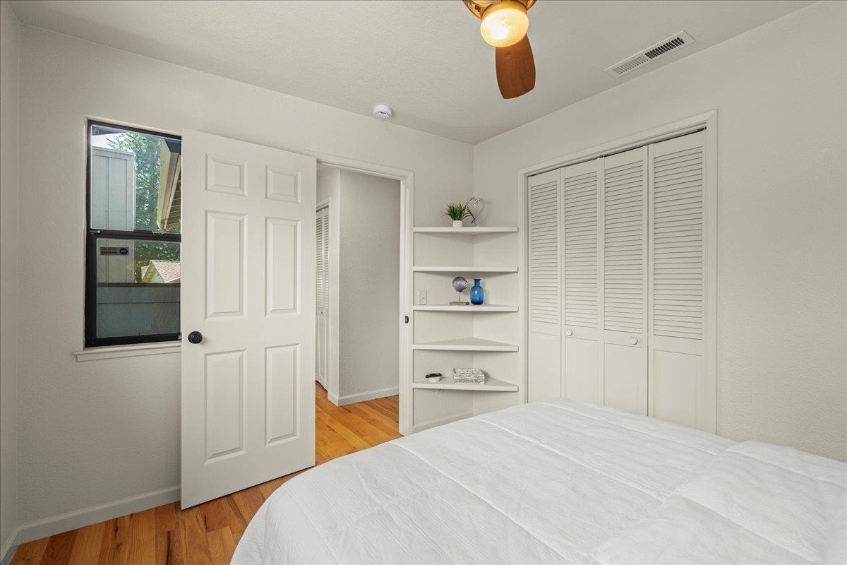 6109 Sheraton Place Aptos, CA 95003 - Photo 17 of 31 a bedroom with a bed and closet