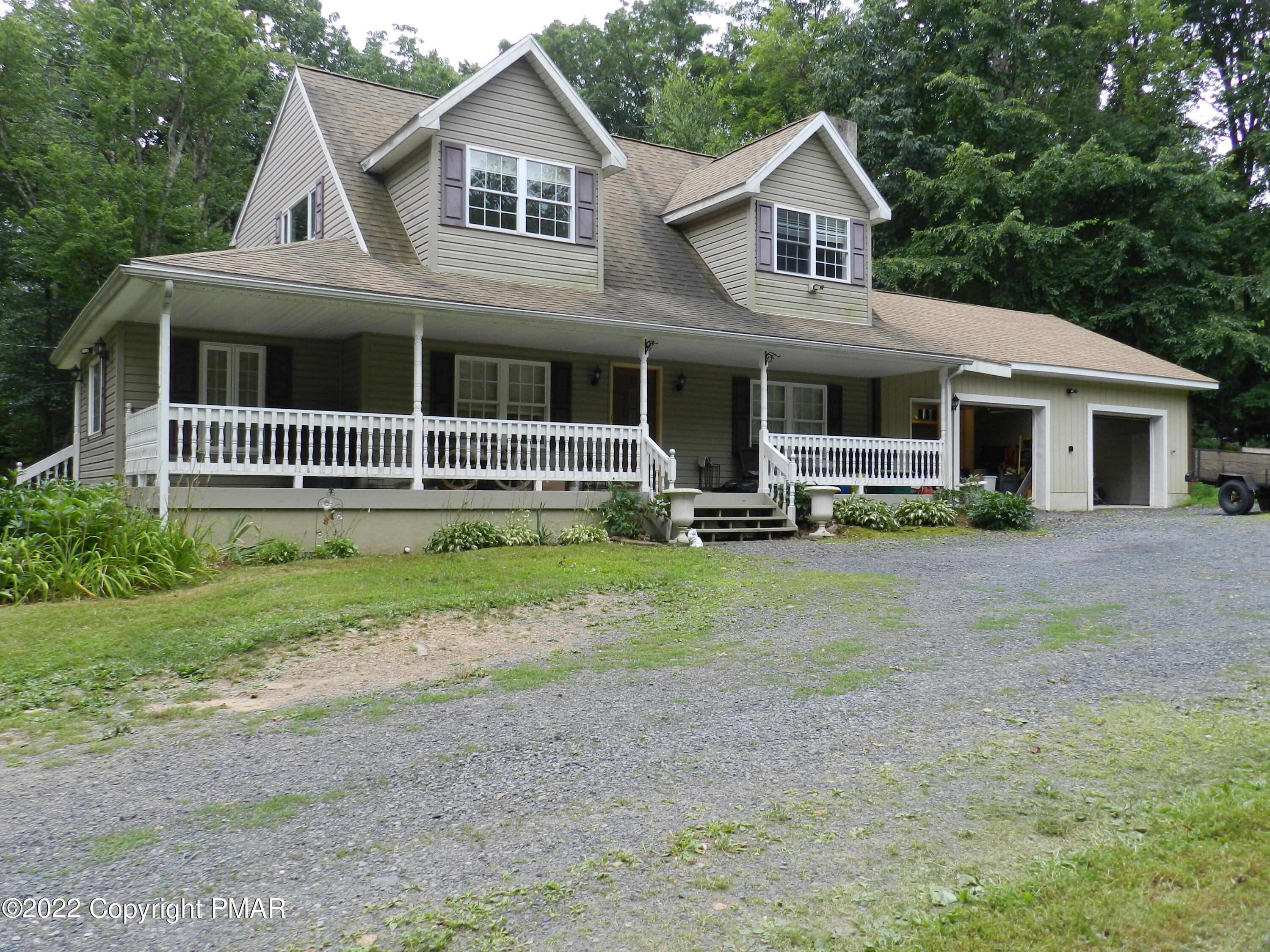 1269 Burger Hollow Road Effort, PA 18330 - Photo 1 of 49 a view of a yard in front of house