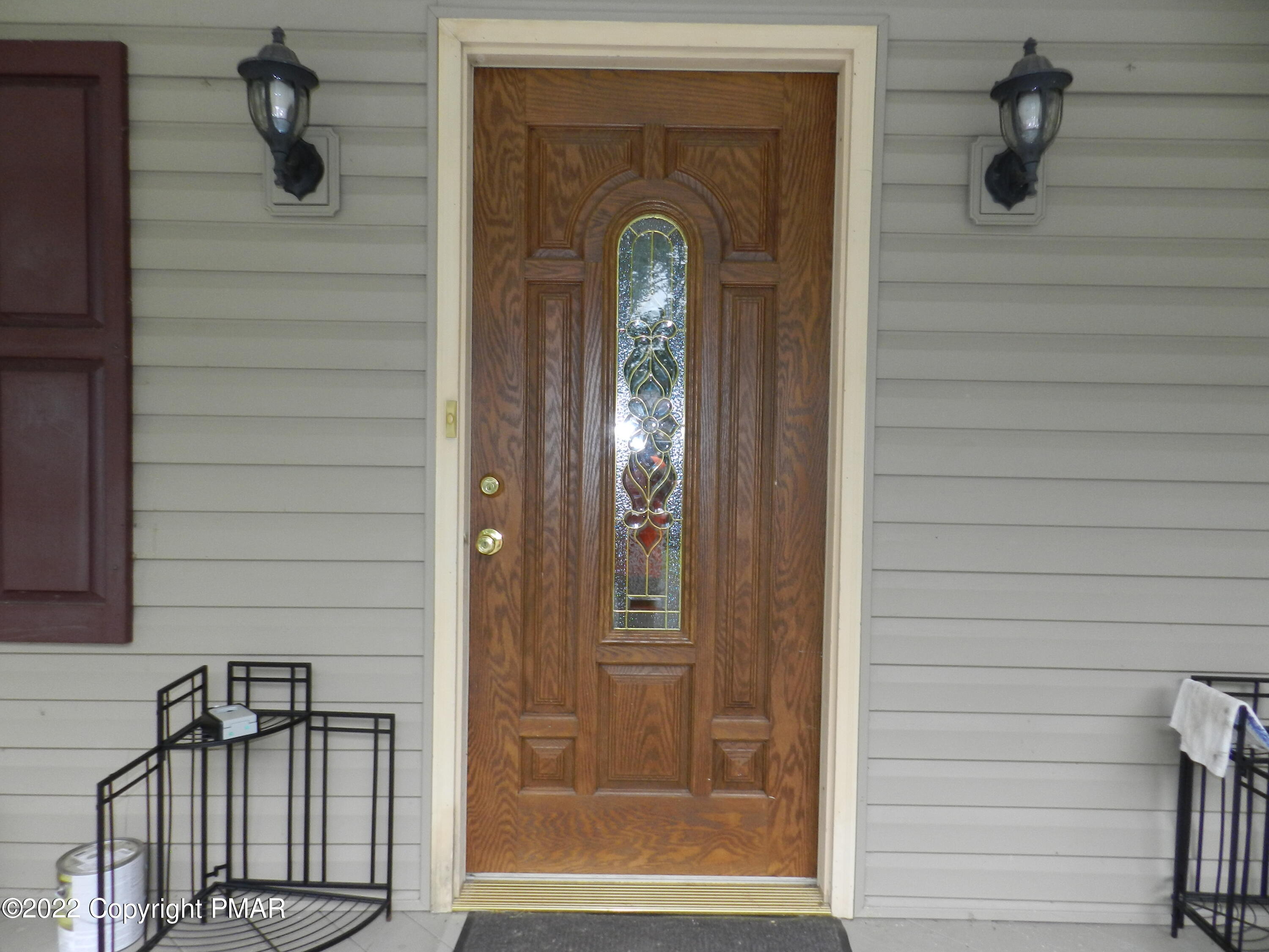 1269 Burger Hollow Road Effort, PA 18330 - Photo 15 of 49 a view of front door with a mirror