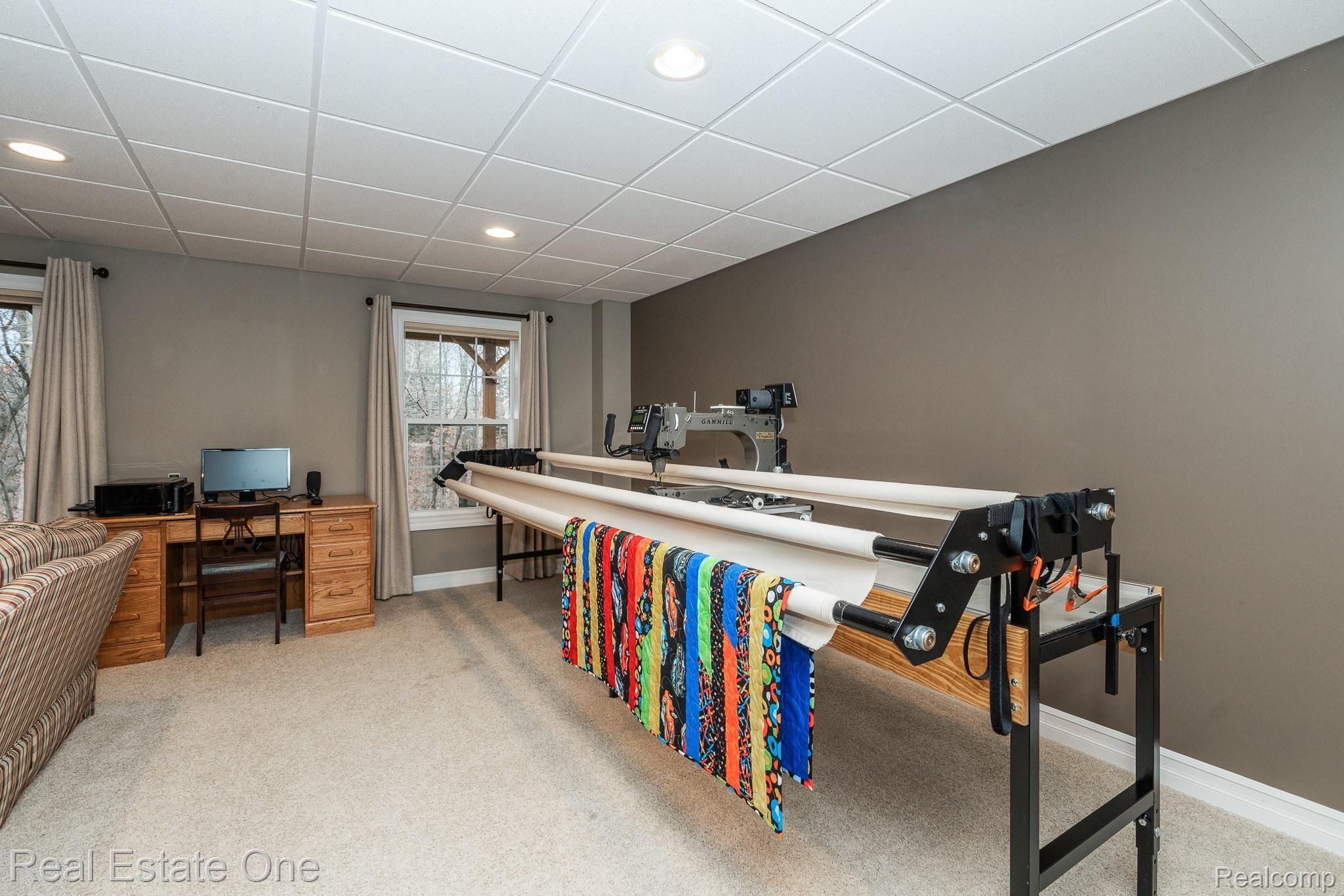 545 Andover Court, Unit 37 Rochester, MI 48306 - Photo 25 of 37 Huge Living Space in the Lower Level