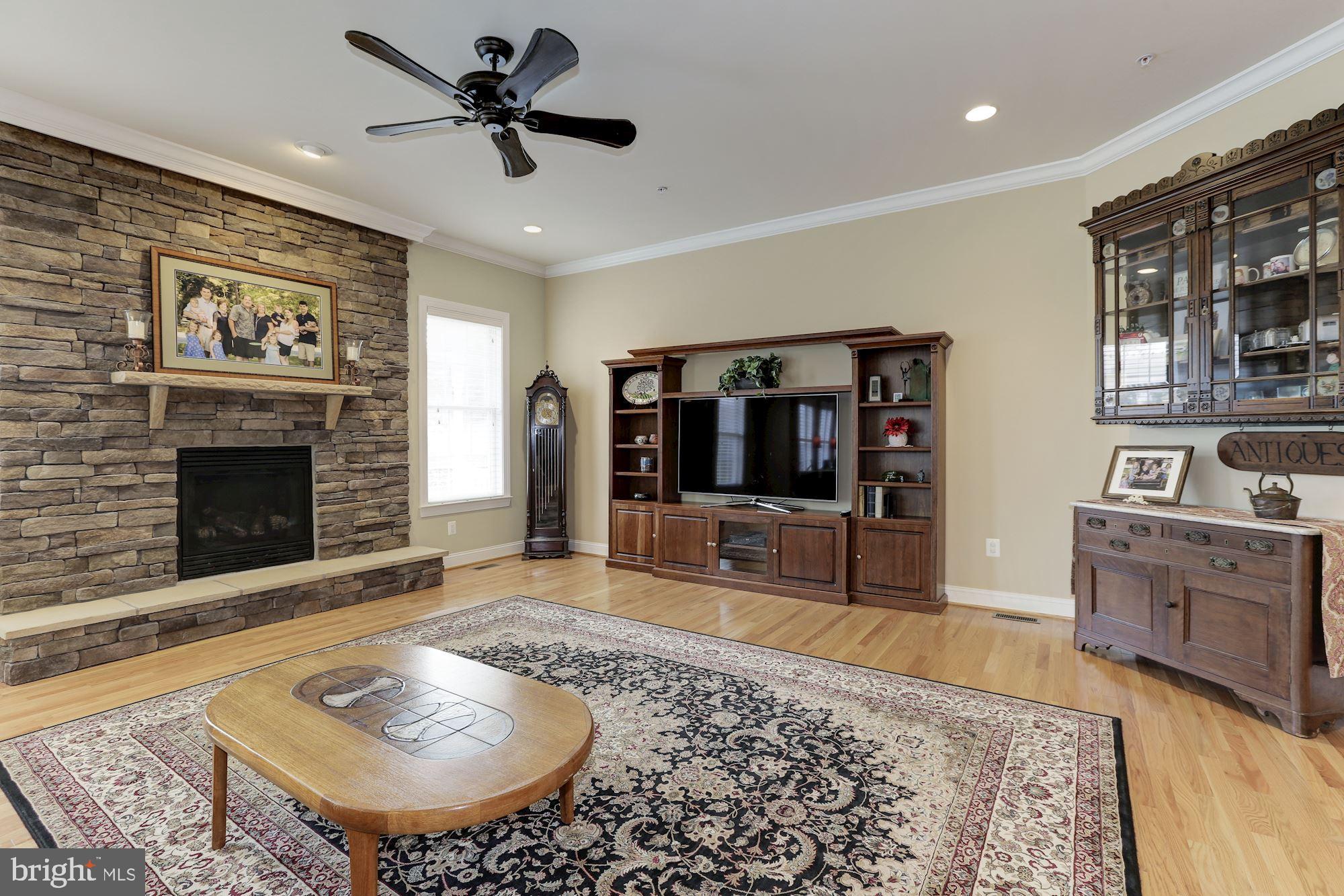 3839 Wayson Road Davidsonville, MD 21035 - Photo 22 of 82 Spacious Living Room w/ Hardwood Floors