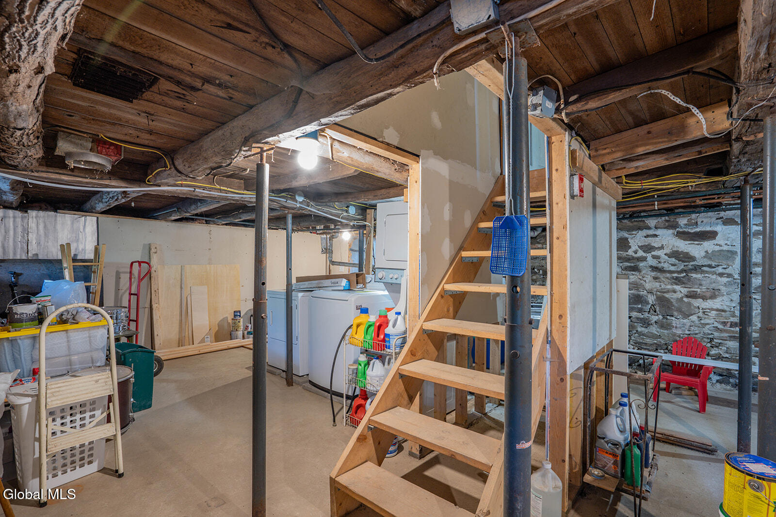 234 South Grimes Hill Road Hebron, NY 12832 - Photo 58 of 67 Basement w/ Laundry
