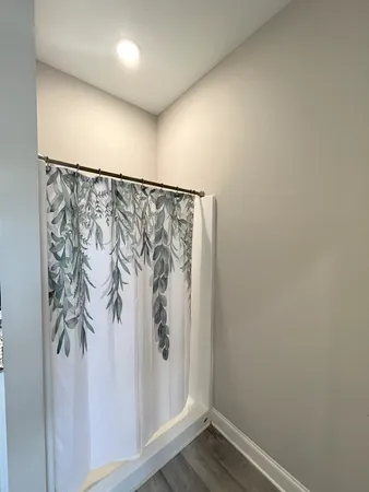 a view of wall with window