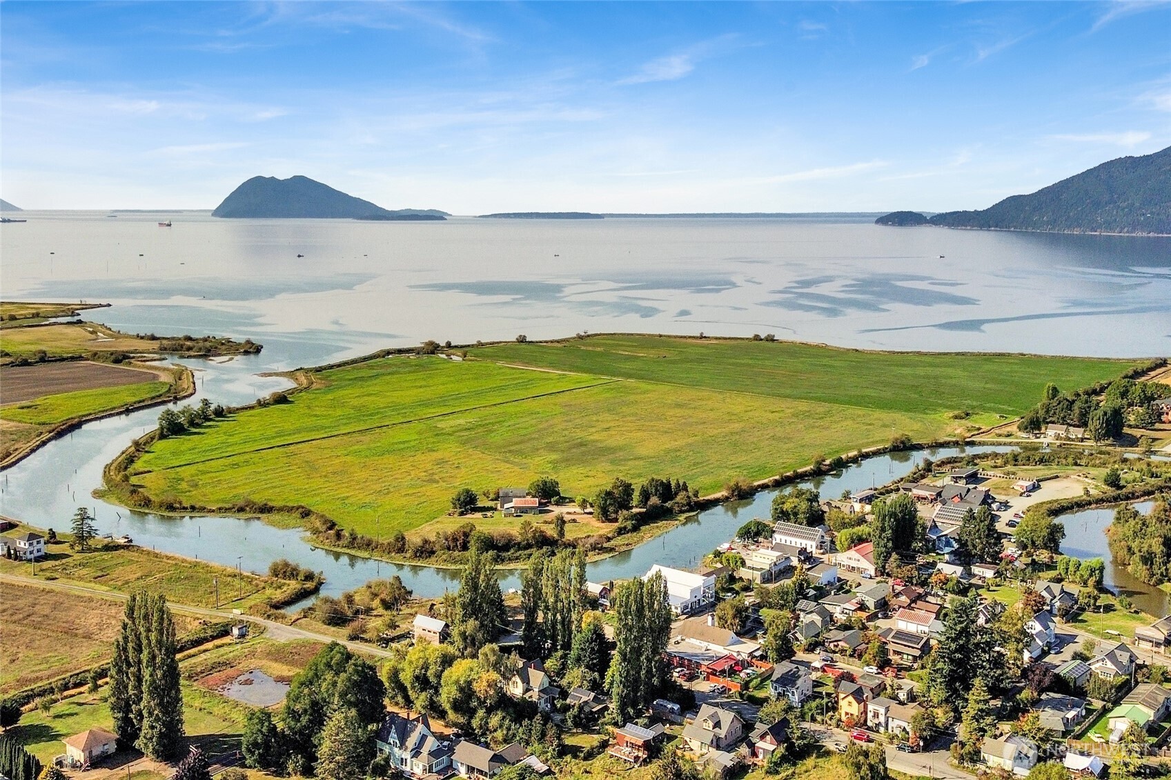 5544 Smith Road Bow, WA 98232 - Photo 1 of 40 a view of an ocean and beach