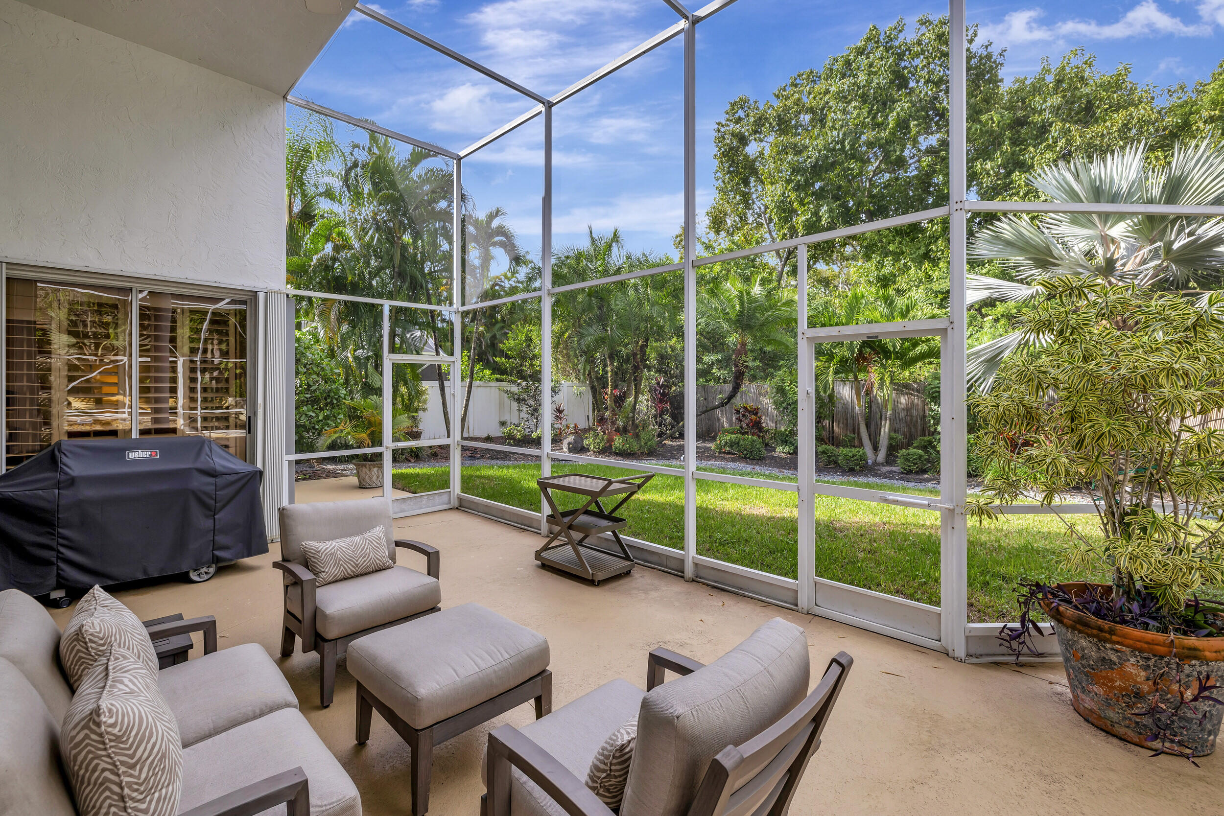 10598 Stonebridge Boulevard Boca Raton, FL 33498 - Photo 60 of 68 Covered Enclosed Outdoor Living