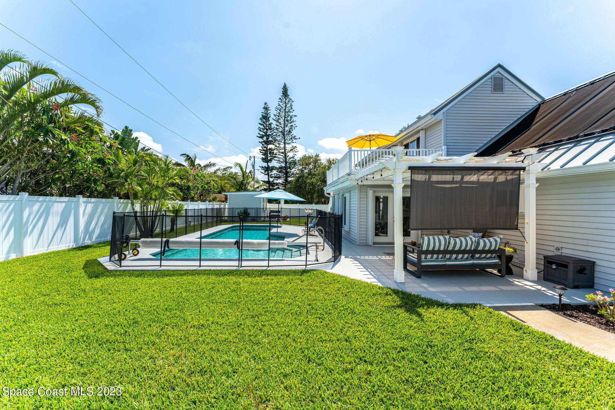 445 9th Avenue Indialantic, FL 32903 - Photo 42 of 62 Vinyl Fenced Yard