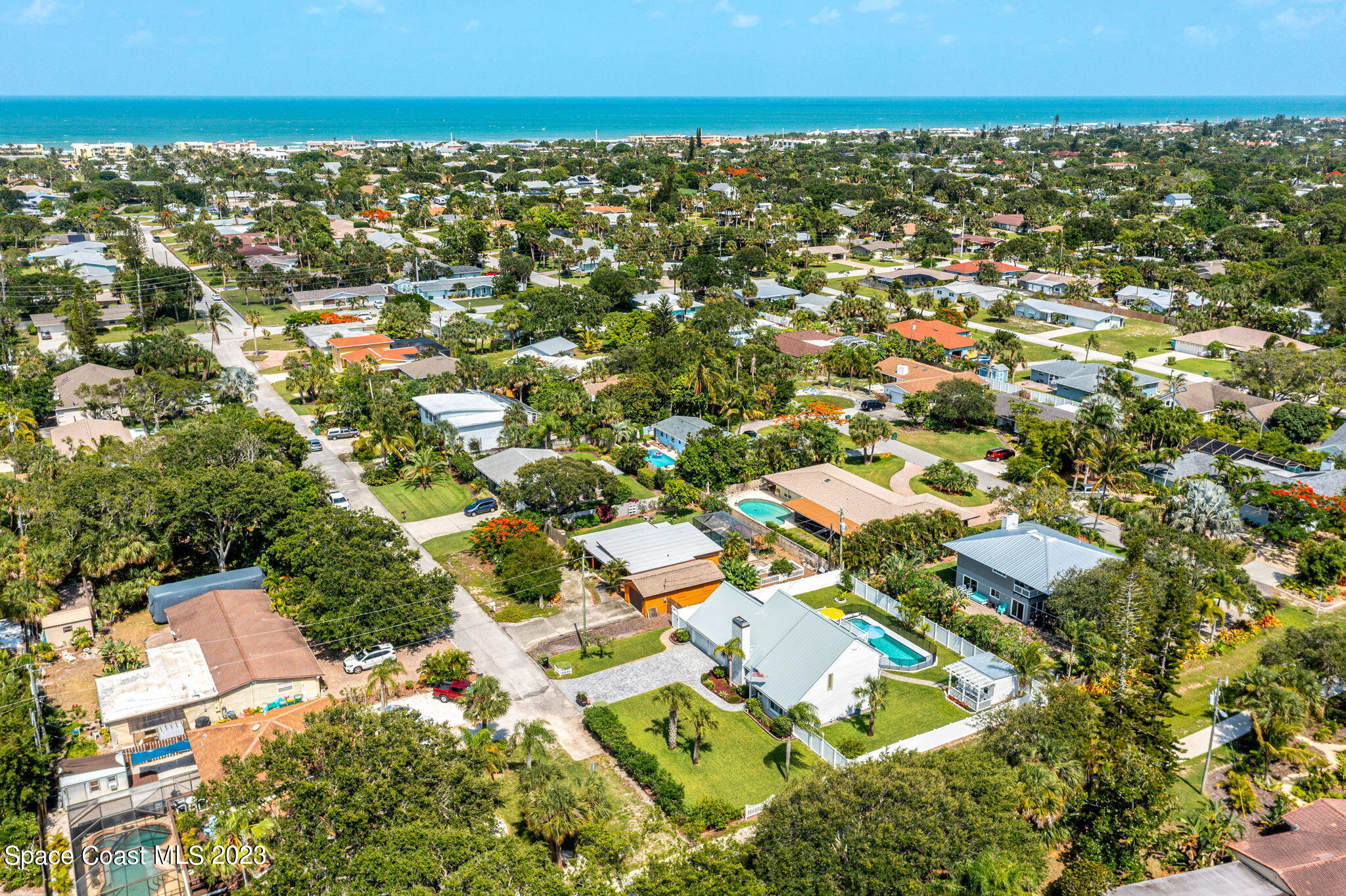 445 9th Avenue Indialantic, FL 32903 - Photo 60 of 62 Aerial View