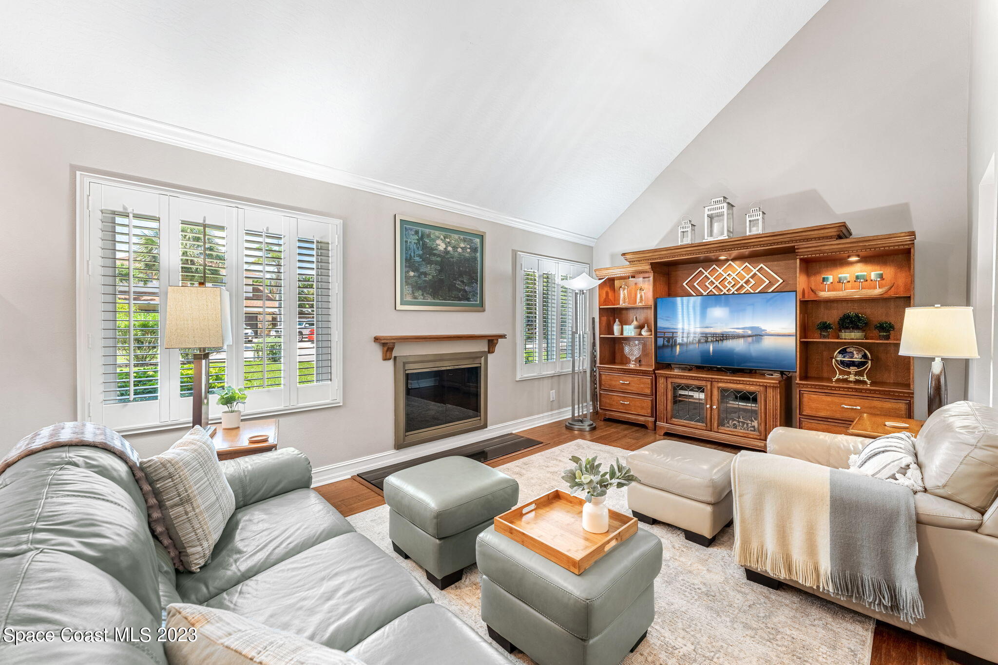 445 9th Avenue Indialantic, FL 32903 - Photo 8 of 62 Wood Burning Fireplace