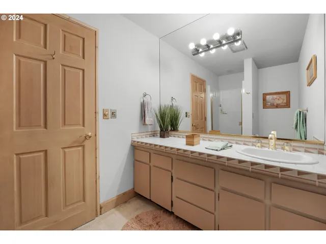 a view of outdoor space and deck