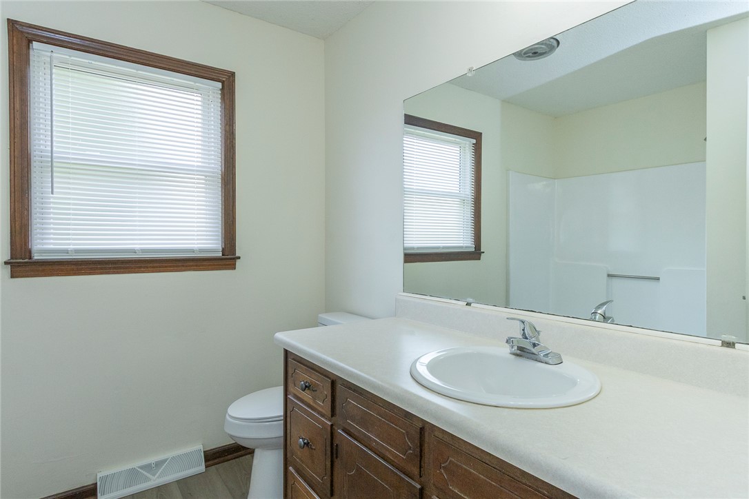 417 Greenmeadow Circle Anderson, SC 29626 - Photo 25 of 41 This bathroom features a classic vanity and natural light with tub/shower combo, new blinds and fresh paint.