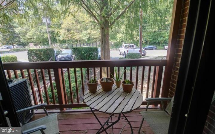 55 Skyhill Road, Unit 201 Alexandria, VA 22314 - Photo 3 of 19 Balcony