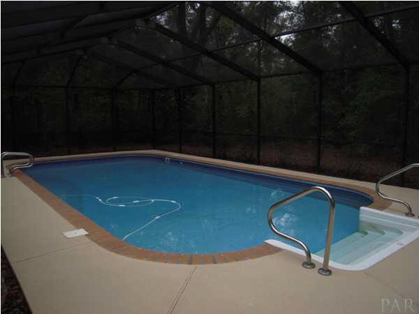 7732 Elrod Road Milton, FL 32583 - Photo 17 of 17 Enclosed Pool
