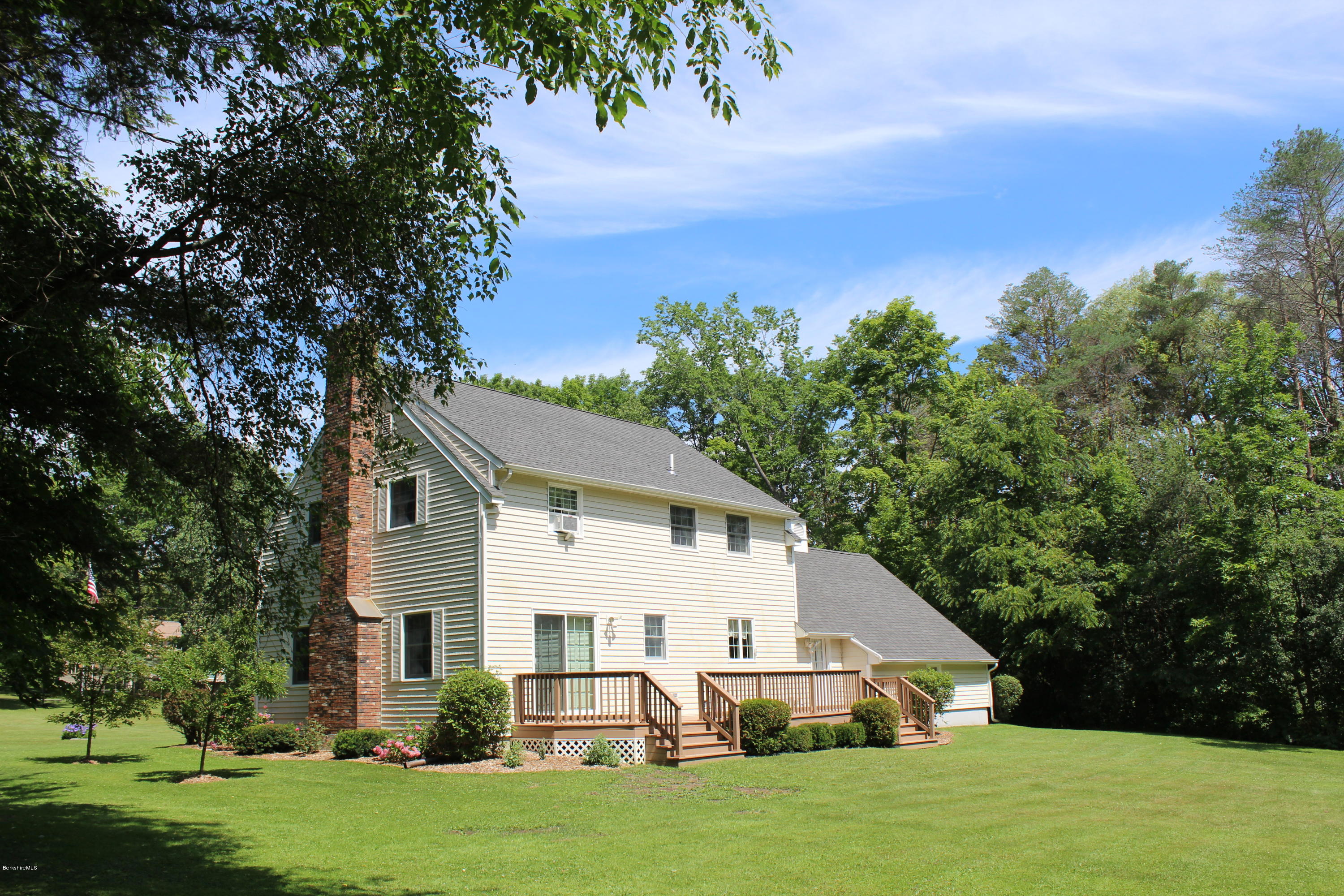 125 Dublin Road Richmond, MA 01201 - Photo 36 of 38 a view of house with garden and trees