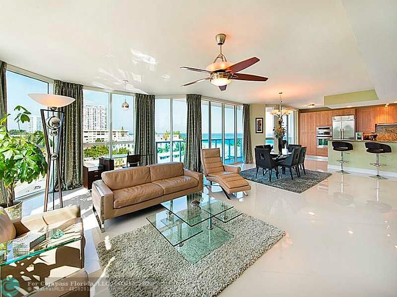 801 Briny Avenue, Unit 605 Pompano Beach, FL 33062 - Photo 5 of 16 Living Room.