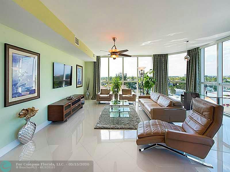 801 Briny Avenue, Unit 605 Pompano Beach, FL 33062 - Photo 8 of 16 Living Room.