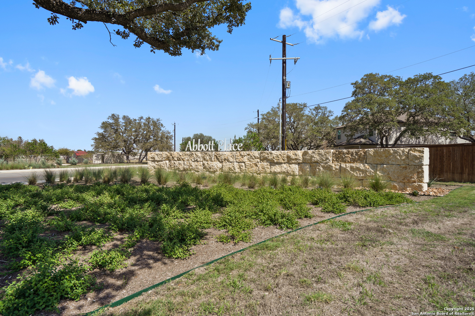 13636 Helton Pass St. Hedwig, TX 78152 - Photo 33 of 34 a view of a backyard of the house