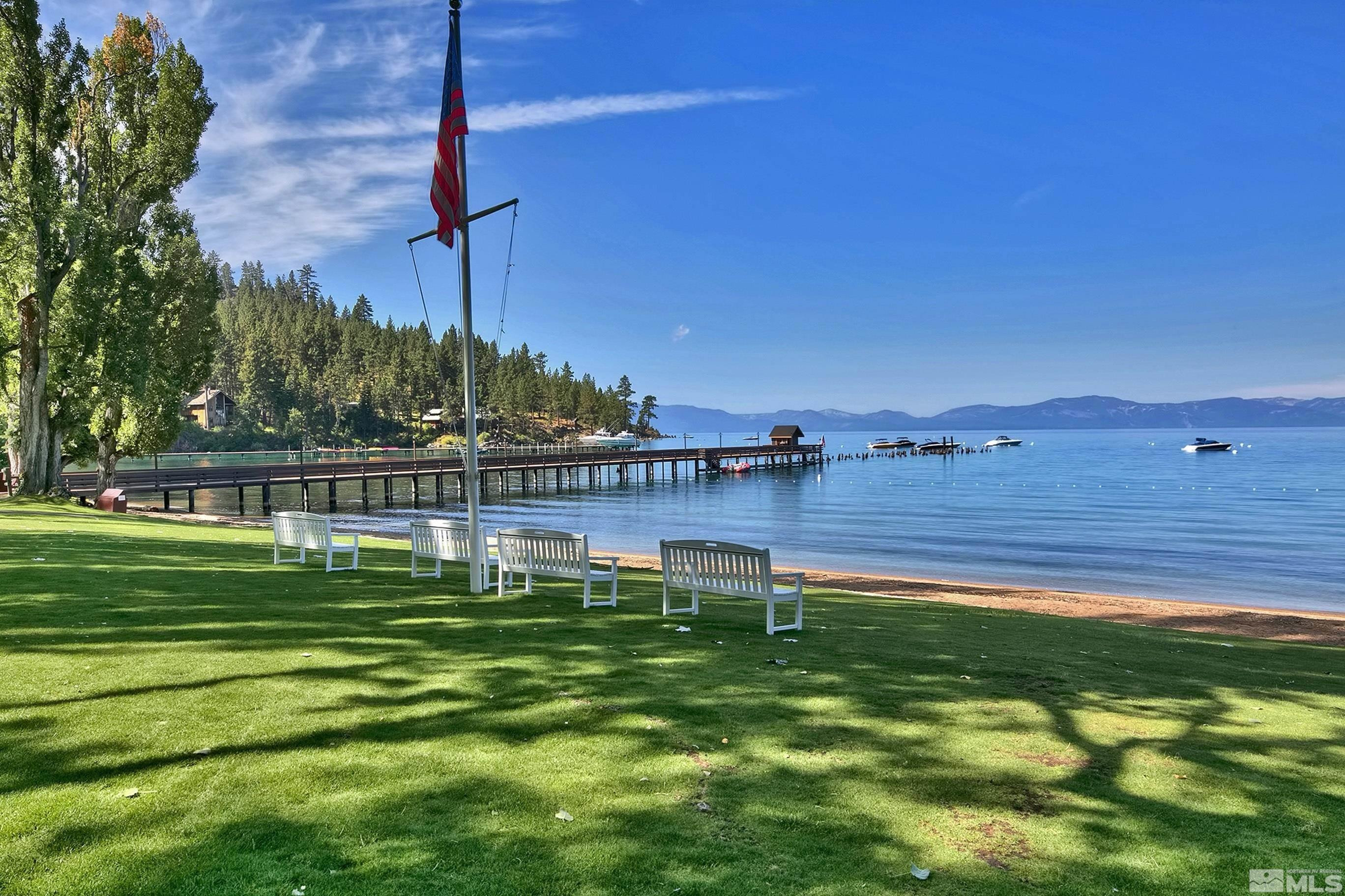 2147 The Back Road Glenbrook, NV 89413 - Photo 31 of 40 a view of a house with a big yard