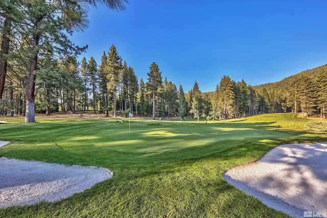 a view of a golf course
