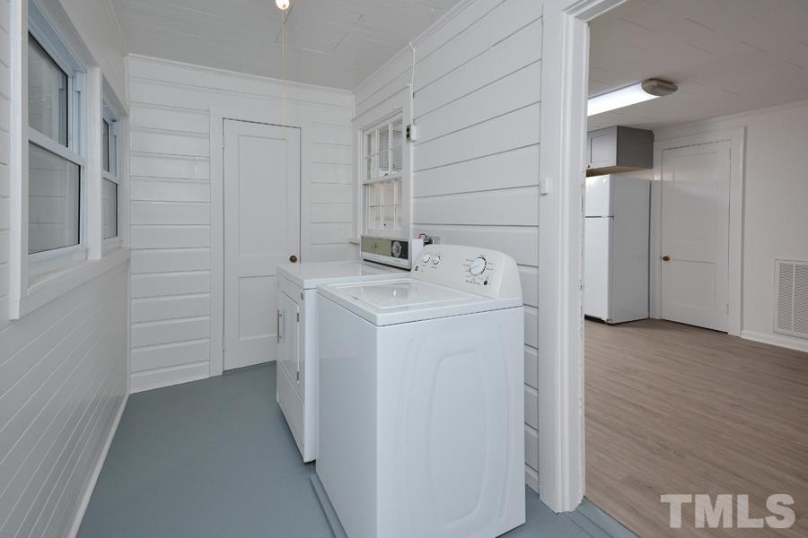 1703 Umstead Road Durham, NC 27712 - Photo 15 of 23 a utility room with dryer and washer