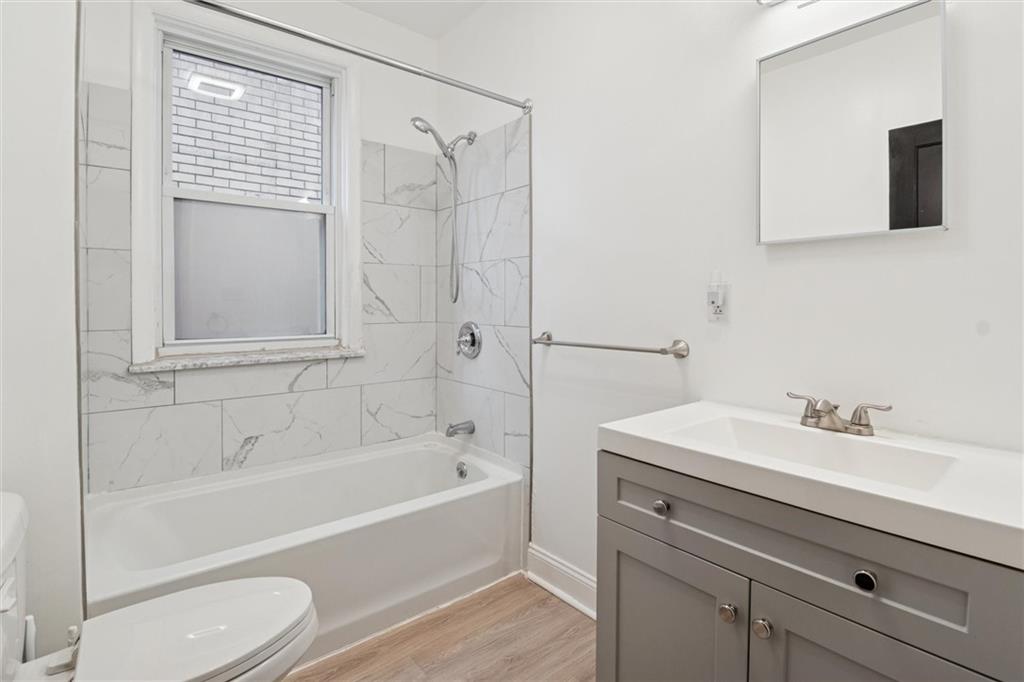 3518 Beechwood Boulevard Pittsburgh, PA 15217 - Photo 20 of 34 a bathroom with a sink a toilet and shower