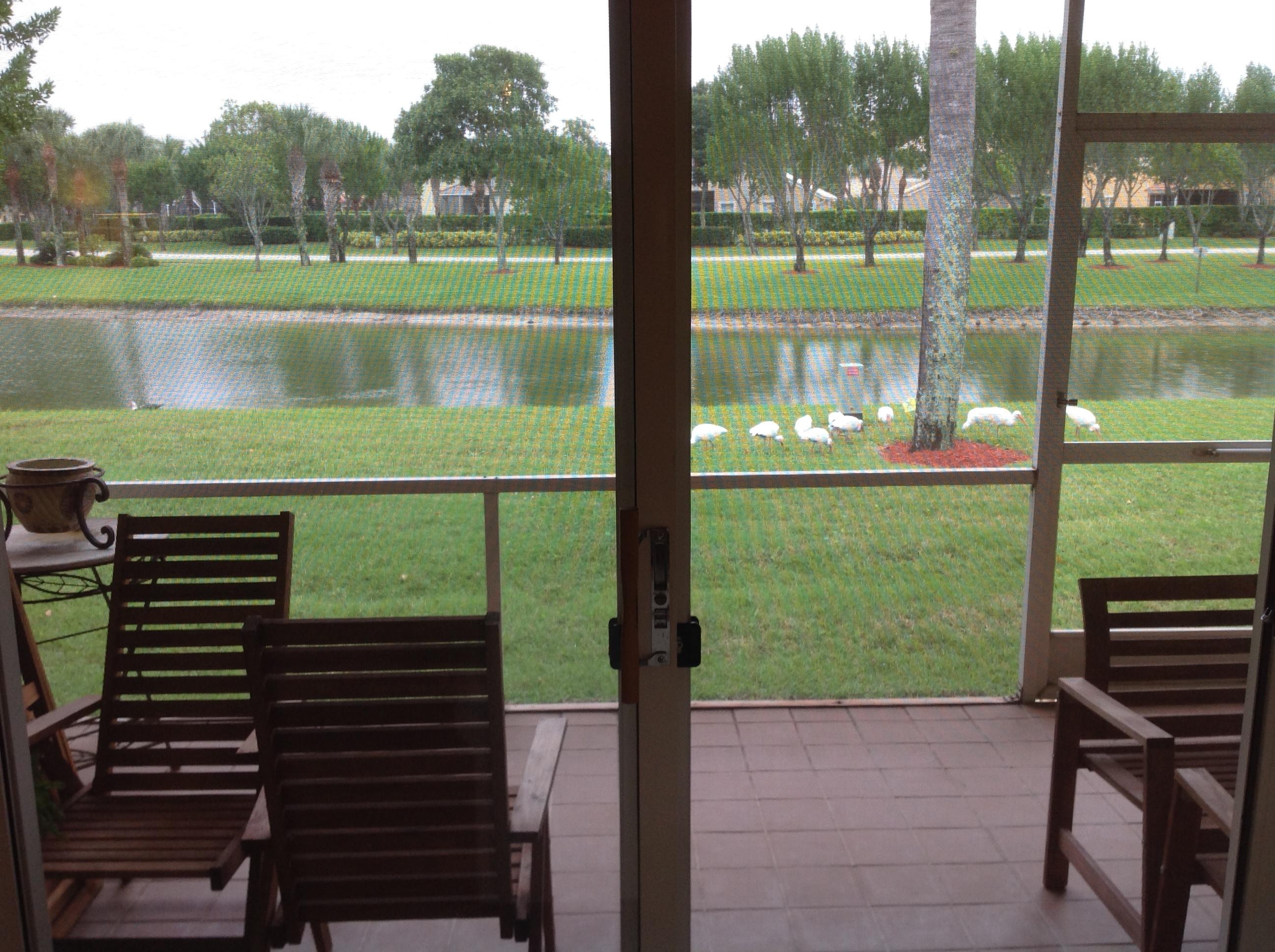 8388 Via Leonessa Boca Raton, FL 33433 - Photo 19 of 38 Screened Patio Lake View