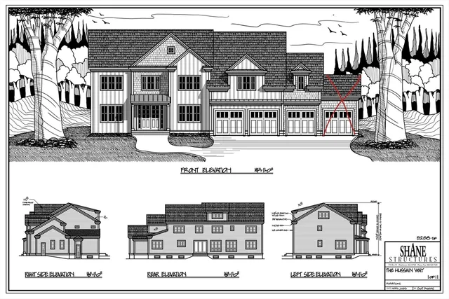 a black and white photo of a room