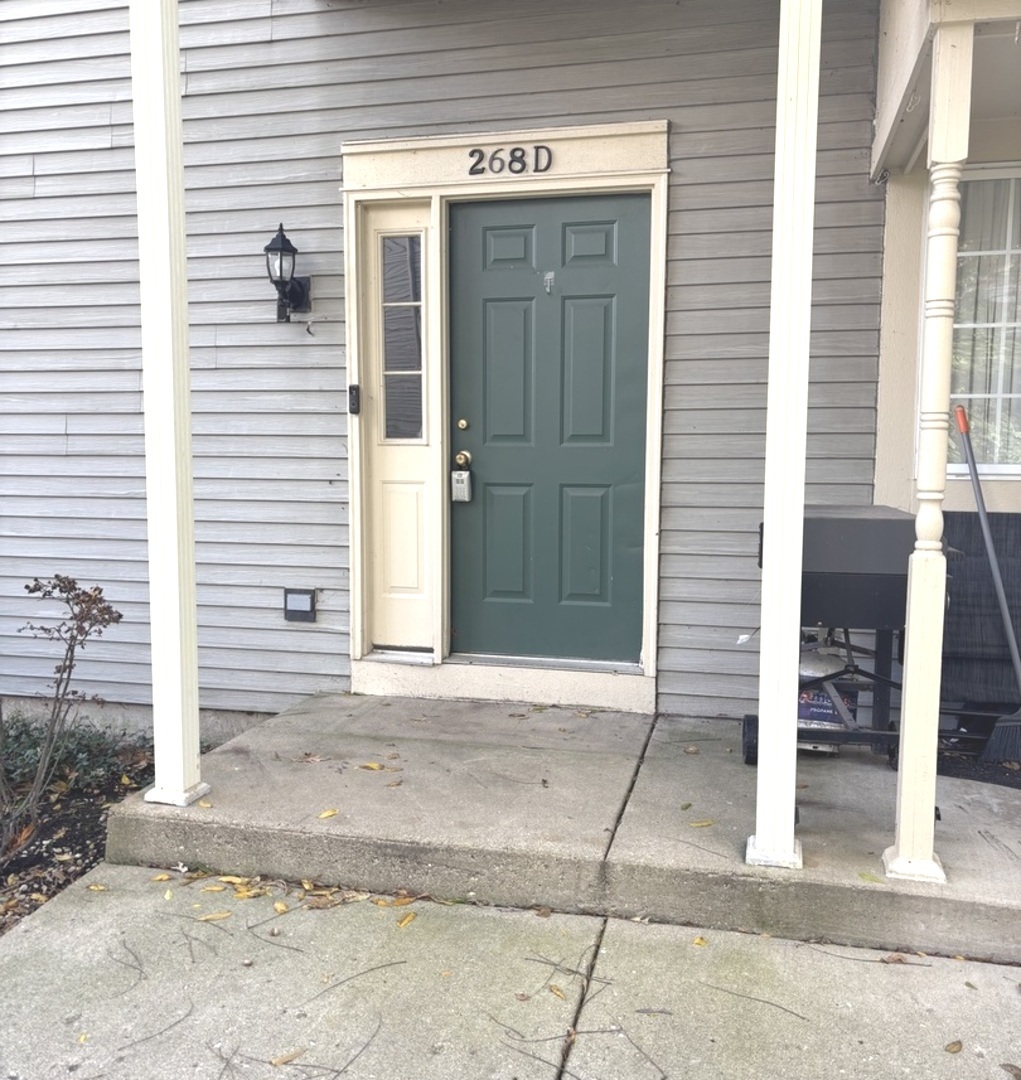 268 Windsor Court, Unit D South Elgin, IL 60177 - Photo 3 of 21 a view of a entryway door front of house