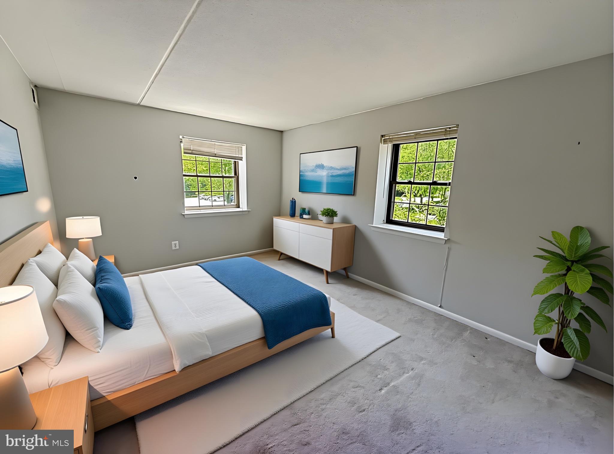 2916 Eagle Road, Unit 2916 West Chester, PA 19382 - Photo 10 of 17 Serene bedroom with natural light.