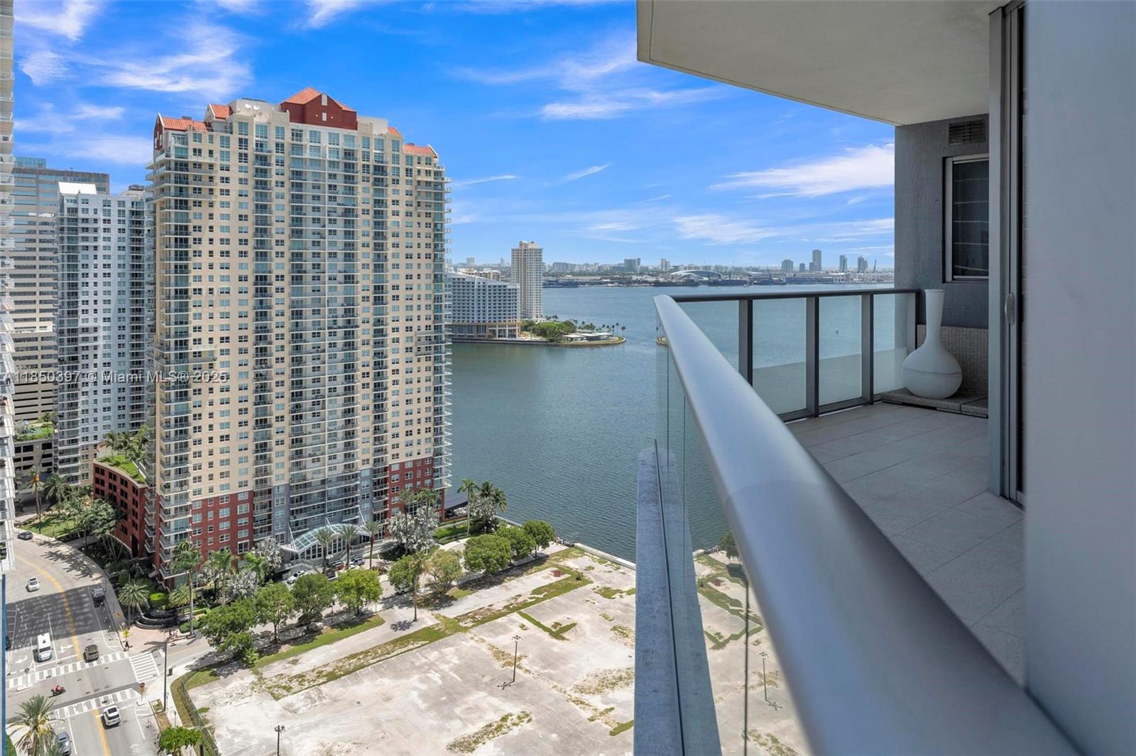 1300 Brickell Bay Drive, Unit 2511 Miami, FL 33131 - Photo 18 of 30 a view of balcony with furniture