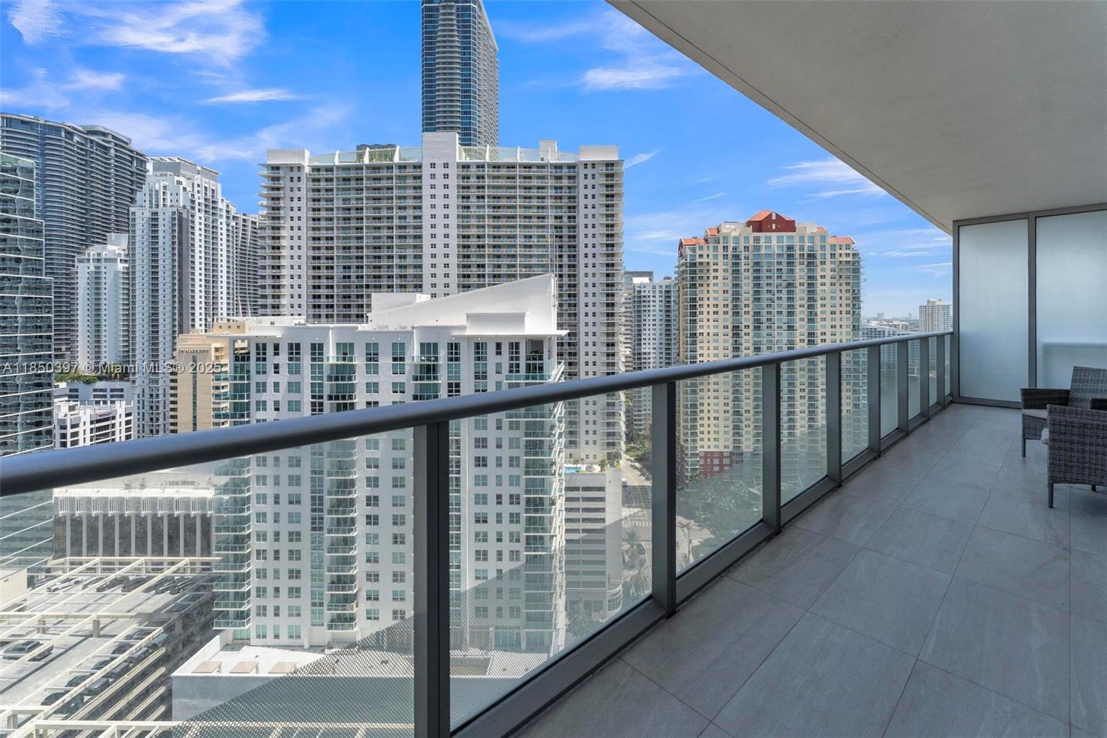 1300 Brickell Bay Drive, Unit 2511 Miami, FL 33131 - Photo 19 of 30 a view of balcony with city view