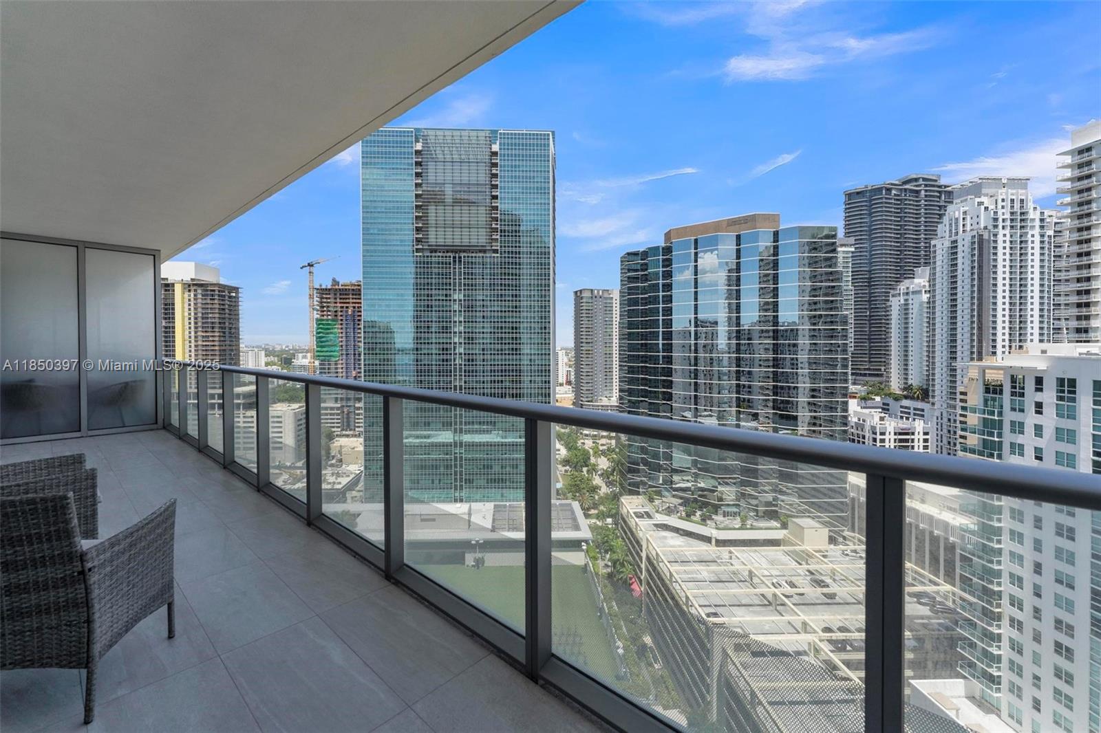 1300 Brickell Bay Drive, Unit 2511 Miami, FL 33131 - Photo 21 of 30 a view of balcony with city view