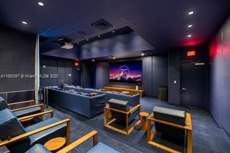 1300 Brickell Bay Drive, Unit 2511 Miami, FL 33131 - Photo 27 of 30 a living room with furniture and a flat screen tv