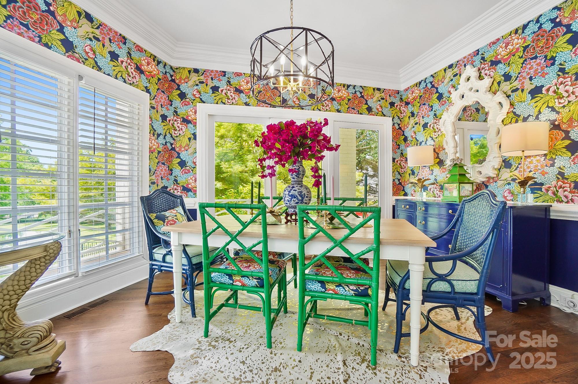469 Valley Run Road Waxhaw, NC 28173 - Photo 15 of 48 a view of a dining room with furniture and a window